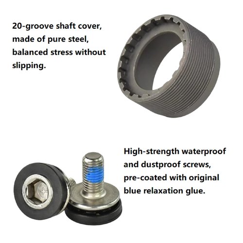 ZHIQIU Bike Bearing Bottom Bracket,Square-Taper Bottom Bracket 68mm,Bicycle BB. (68 * 118MM)