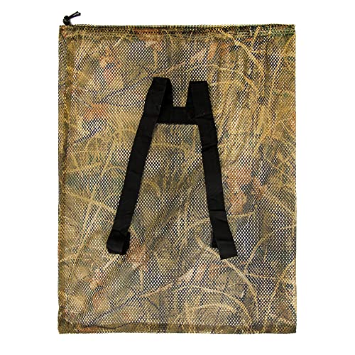Camo Mesh Decoy Bags 2 Pack - Lightweight Waterproof Duck & Waterfowl Hunting Storage