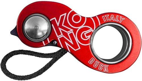Kong Italy - Duck Ascender - Black/Red One Size