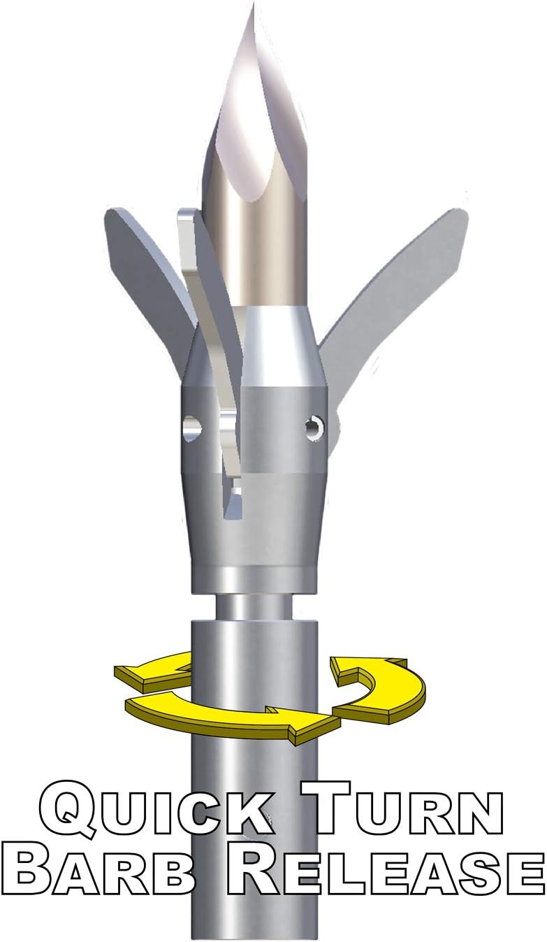 AMS Bowfishing Ankor QT (Quick Turn) Arrows/Point