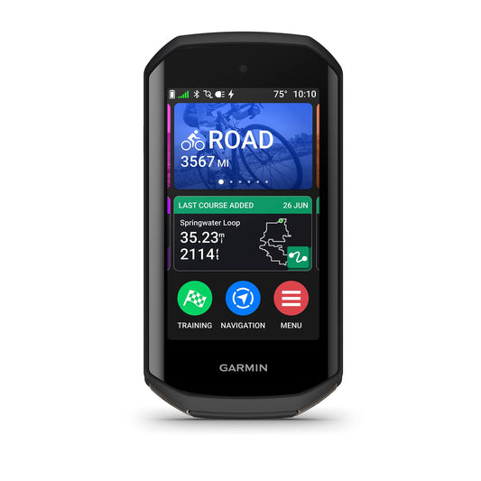 Garmin Edge 1050®, Premium Cycling Computer, Vivid Color Touchscreen Display, Built-in Speaker, Advanced Training and Group Ride Features, Road Hazard Alerts