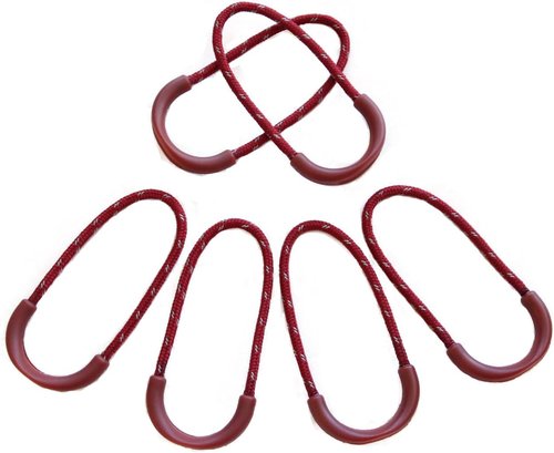 Heavy Duty Universal Replacement Zipper Pull Cord Tab Repair Fix for Luggage Backpacks Jackets