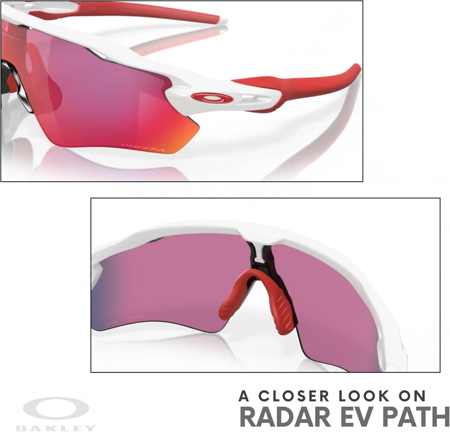 OAKLEY Radar EV Path OO9208 Sunglasses For Men+ Bundle Accessory Leash Kit, Microfiber Pouch