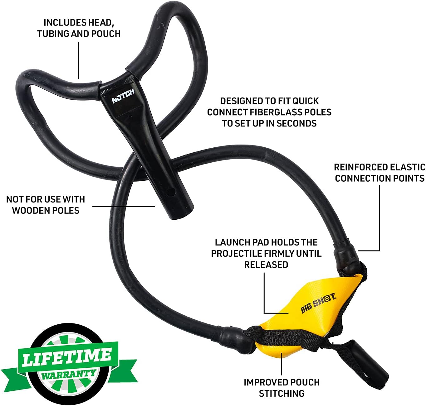 Notch Accessories Big Shot Head Large (16413)
