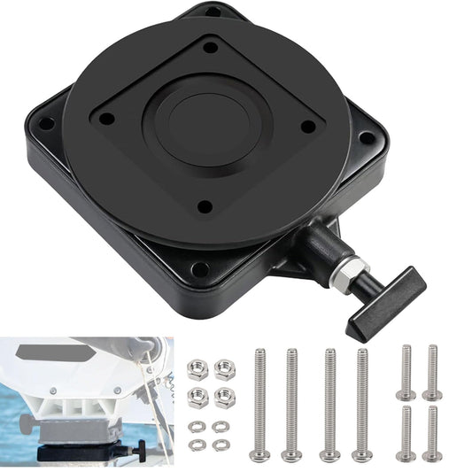 KitchenKipper 2207003 Low-Profile Swivel Mounting Base for C-annon Downrigger Magnum Series