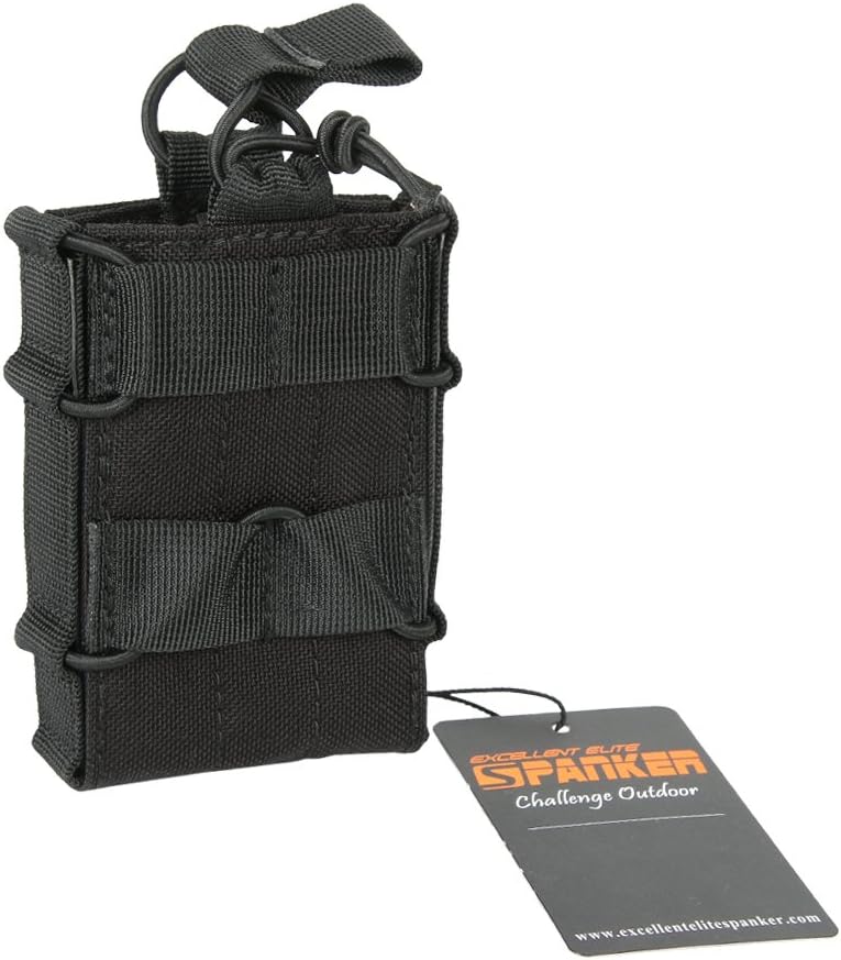 EXCELLENT ELITE SPANKER Tactical Molle Single/Double Open-Top Mag Pouch for M4 M14 M16 AR15 G36 Magazine