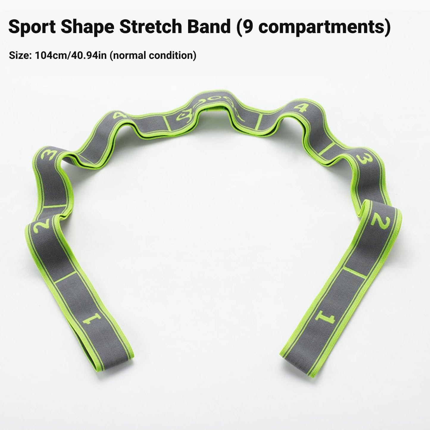 Stretch Band Strap Number Elastic Stretching Strap Exercise Bands Yoga Equipment for Exercise Fitness Workout Physical Therapy