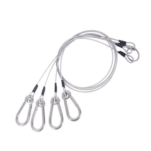 ZenWidea Heavy Duty Marine Grade Stainless Steel Crab Pot Harness 4 Arm Crab Trap Harness for Prawn Trap and Shrimp Pot