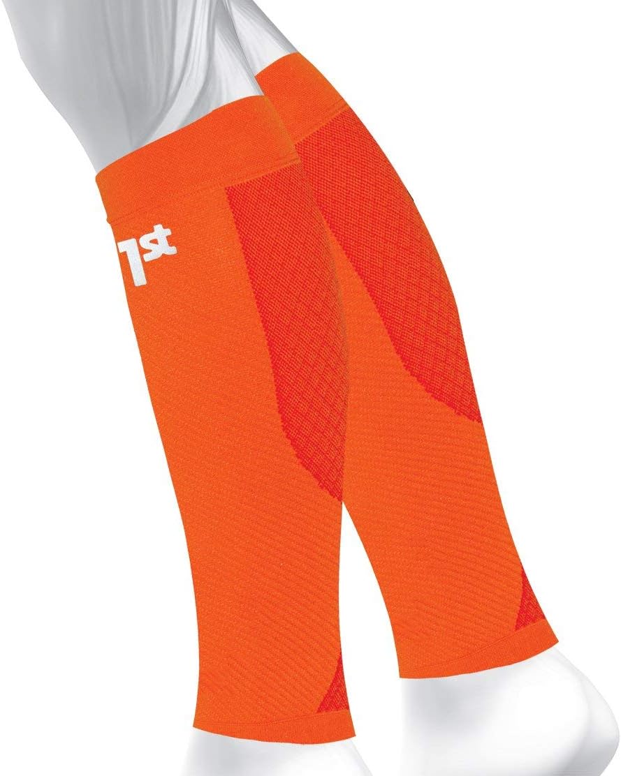 OS1st Calf Compression Sleeves for Men & Women relieves shin splints, leg fatigue and reduces recovery time