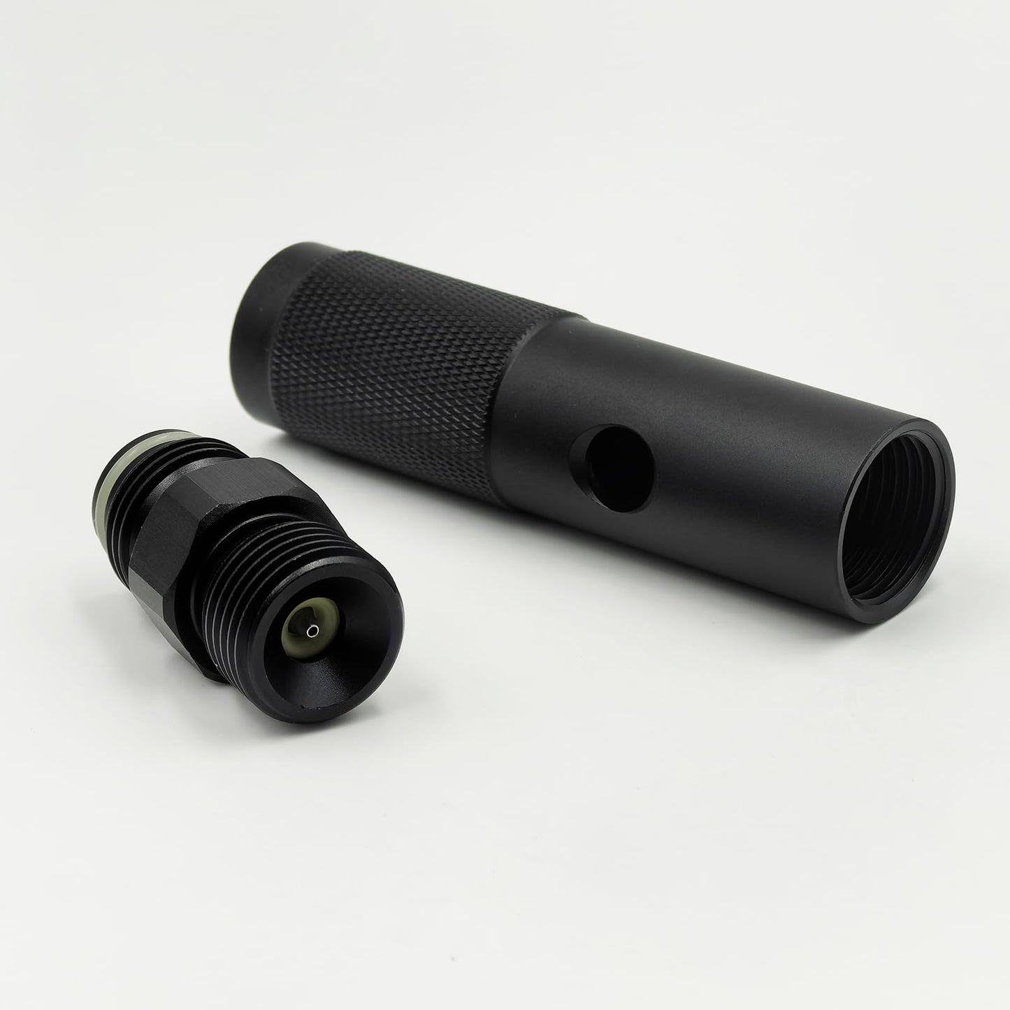 Aopkeo 12gram CO2 Cartridge Small Cylinder Quick Charge Adapter for Paintball PCP Airsoft Soda Water (G1/2-14(0.825"-14NGO))