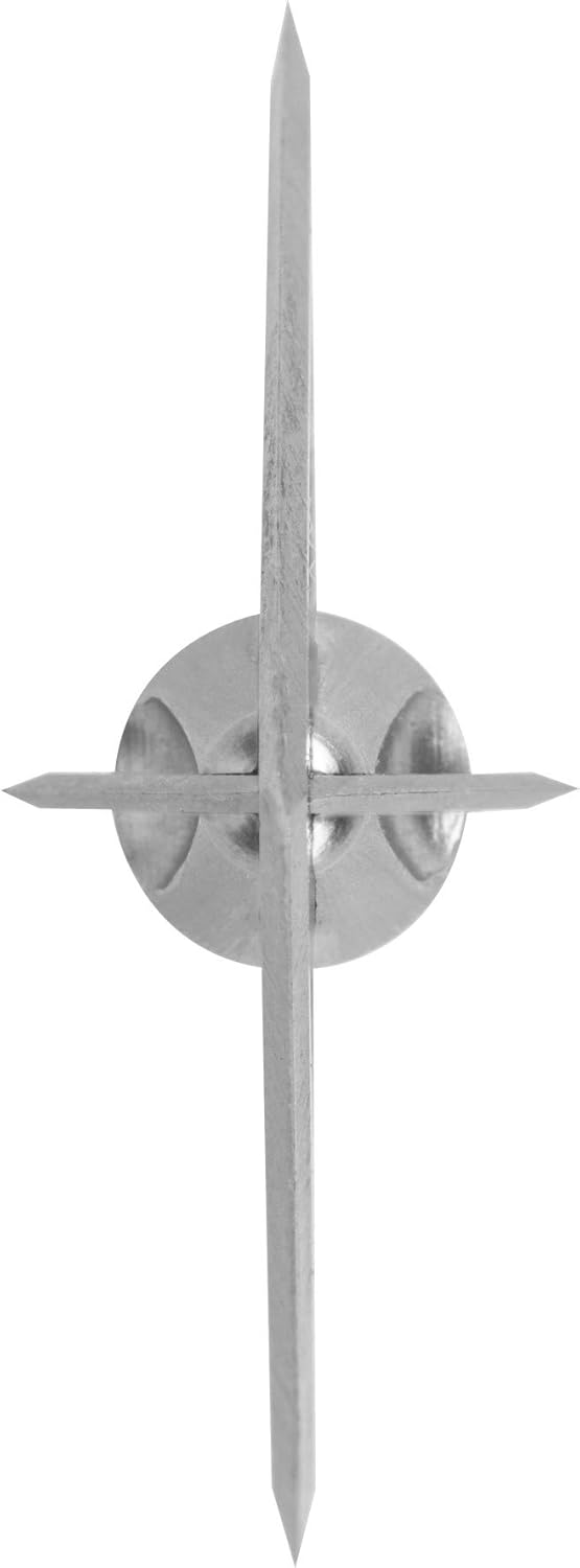 SIK F4 4-Blade Cut on Contact Fixed Blade Broadhead, Silver, One Size (ABH101F4)
