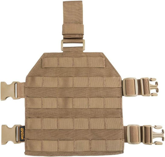 EXCELLENT ELITE SPANKER Tactical MOLLE Drop Leg Platform Universal Drop Leg Panel with Adjustable Belt & Thigh Straps