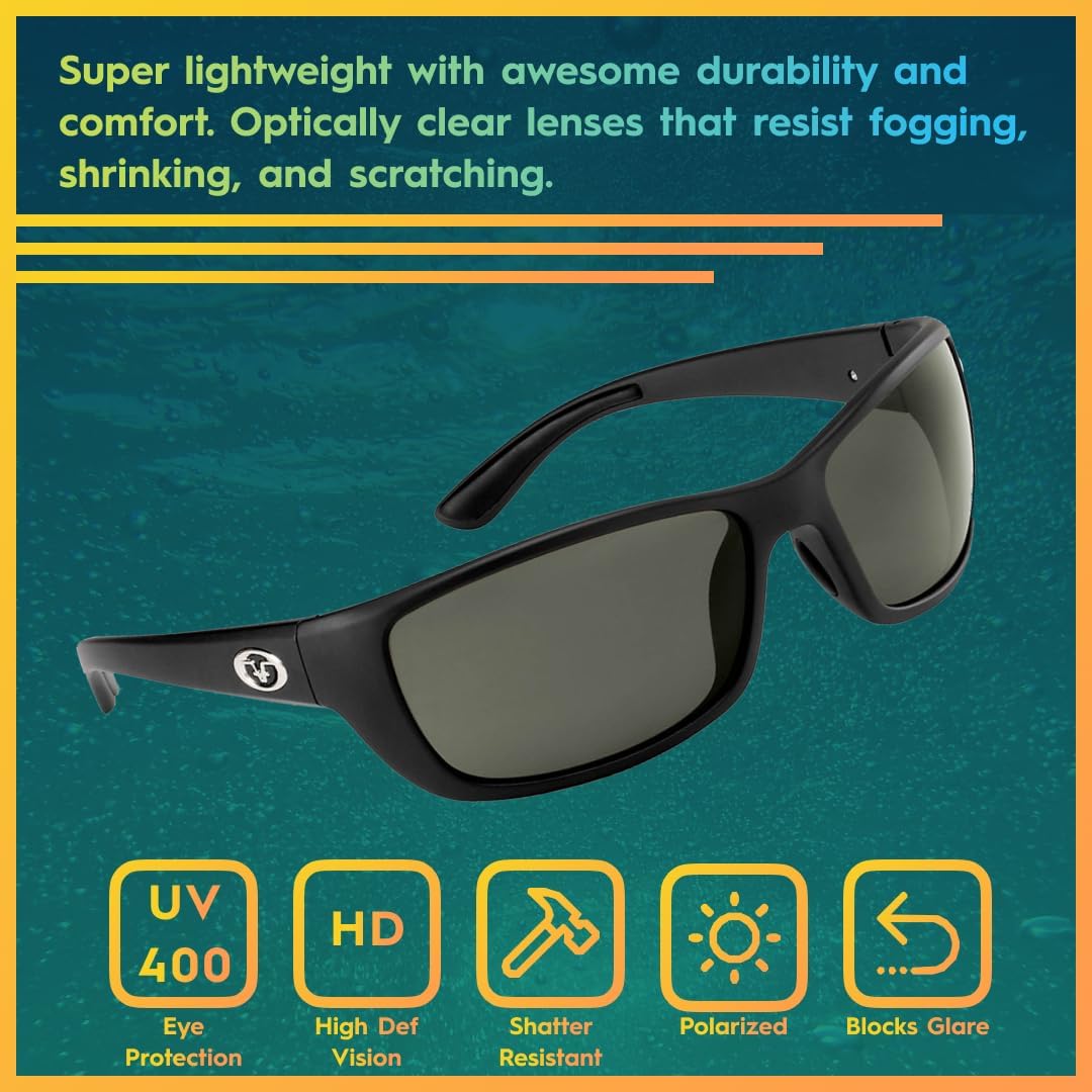 Flying Fisherman Cay Sal Polarized Sunglasses for Men - UV Protection & Comfort
