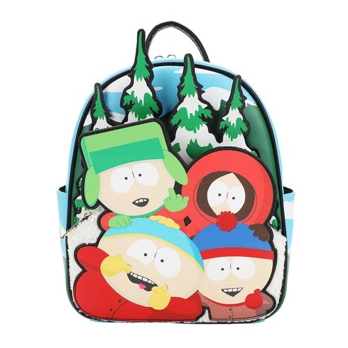 Bioworld South Park Stan, Kenny, Cartman, and Kyle 10.5" Mini Backpack