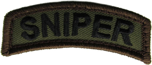 Sniper Tab Patch (WOODLAND (Olive Drab))