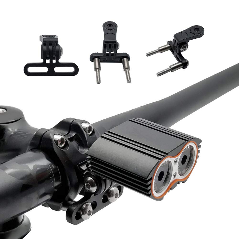 Bicycle Fork Mount Bike Headlight Bracket, Lightweight Easy Install Bicycle Handlebar Light Bracket for Mountain Road Bike
