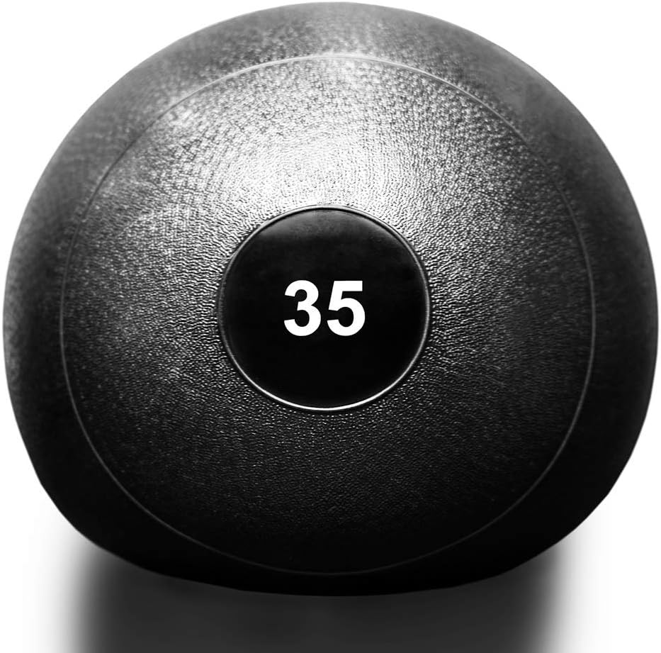 REP Fitness V2 Slam Balls for Strength and Conditioning, Slam Ball Exercises, and Cardio Workouts (5, 10, 15, 20, 25, 30, 35, 40, 45, 50, 60, 70, & 100 lbs)
