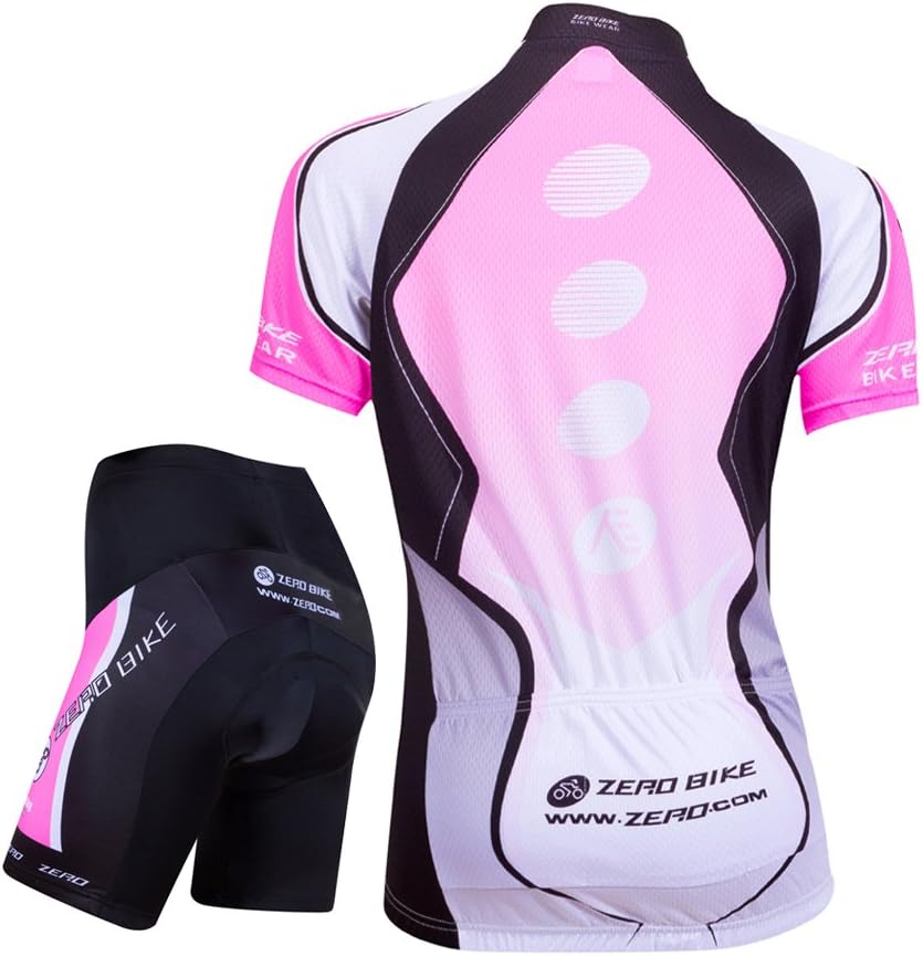 ZEROBIKE® Women's Short Sleeve Cycling Jersey Jacket Cycling Shirt Quick Dry Breathable Mountain Clothing Bike Top