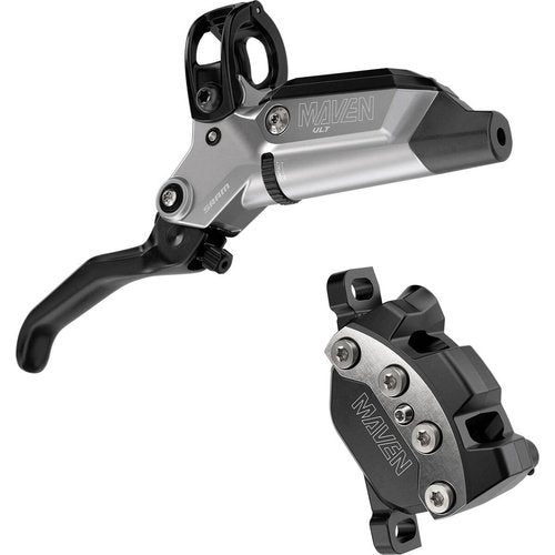 SRAM Maven Ultimate FT Brakes Front Post Mount 4-Piston Carbon Lever Ti Hardware