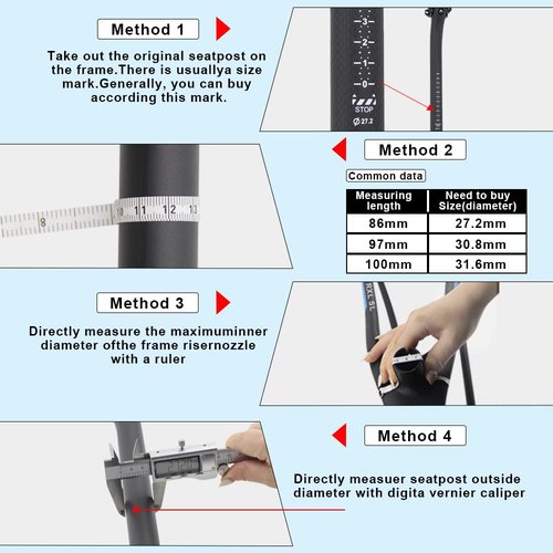 RXL SL Carbon Bicycle seat Posts Carbon seatpost Road Bike seat Post Offset 25mm Bike Accessories for Cycling Adjustable Saddle seat Tube Ultralight MTB seatpost 3K Matte 30.8*400mm