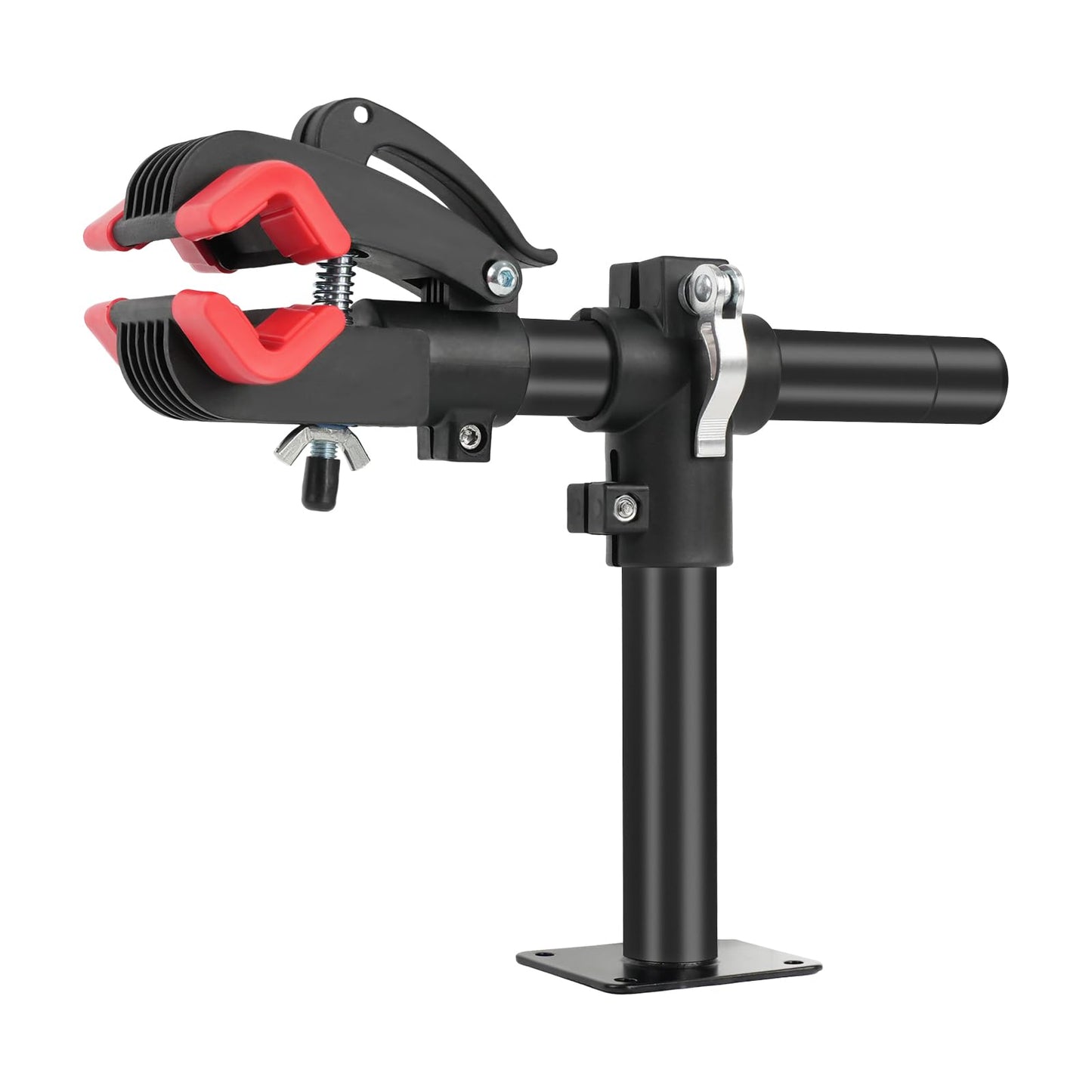 Auwey Bike Repair Stand Wall Mount Bike Repair Workstand Bike Workbench Bicycle Maintenance Rack Bicycle Repair Rack Bike Clamp Height Adjustable Bicycle Maintenance Stand