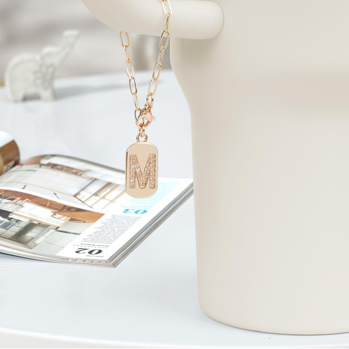 Fosdonge 2Pcs Letter Stanley Cup Accessories, Stanley Charms, Stanley Cup Accessories Name Plate, Elegant and Timeless Accessories for Stanley Tumbler (A)