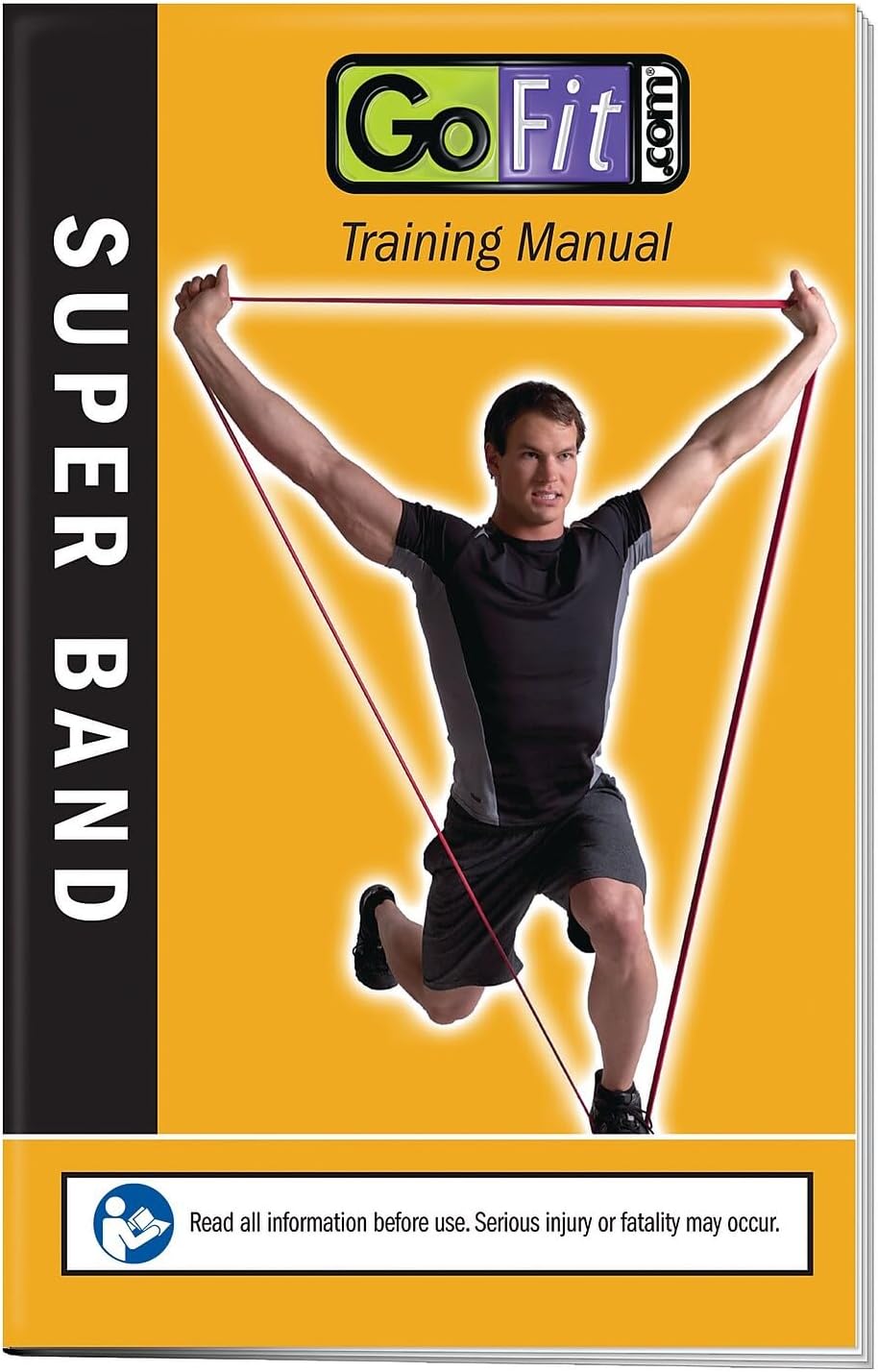 GoFit Purple Super Band, 20-30 lbs. (GF-PSB.5)