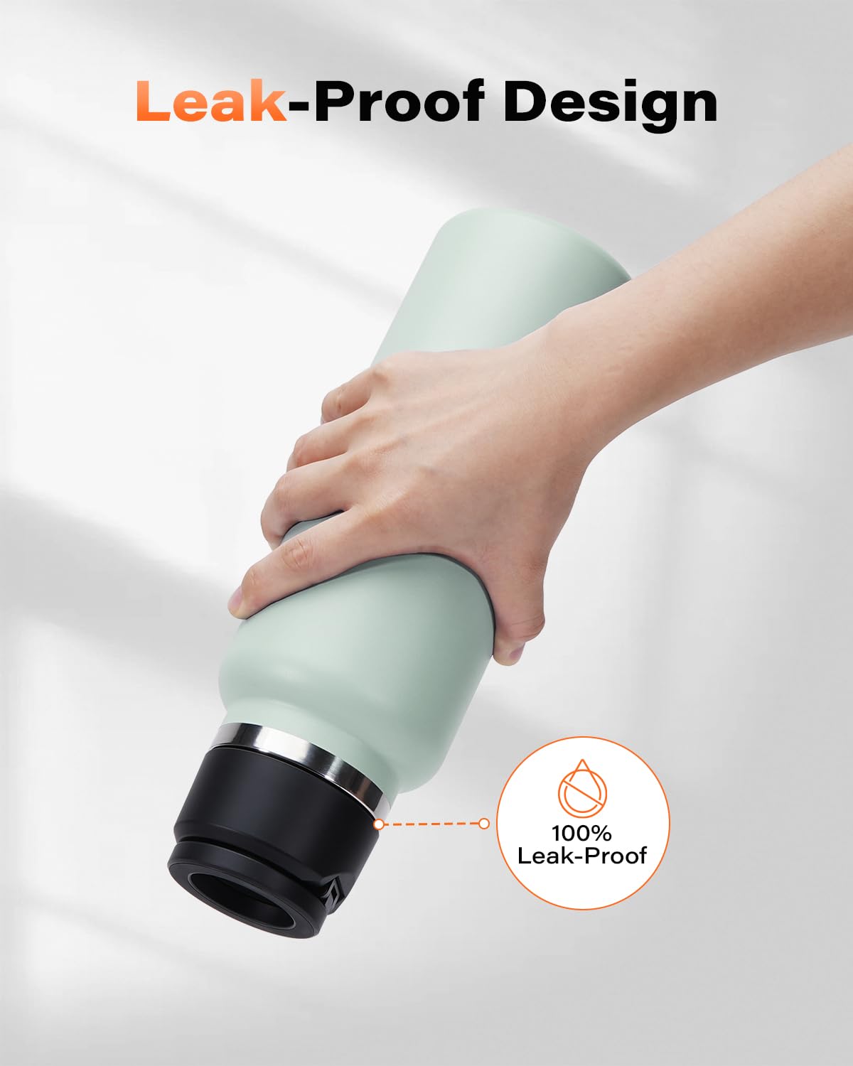 A2C Lid for Hydro Flask Wide Mouth Water Bottles with MagSafe Phone Mount Handle Top, Replacement Lids Compatible with HydroFlask Wide Mouth 12 16 20 32 40 64 OZ, Multi-Purpose Hydroflask Accessories