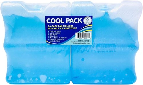 Healthy Packers Long Lasting Can Ice Packs - Great for Breastmilk Bottles Storage and Can Coolers
