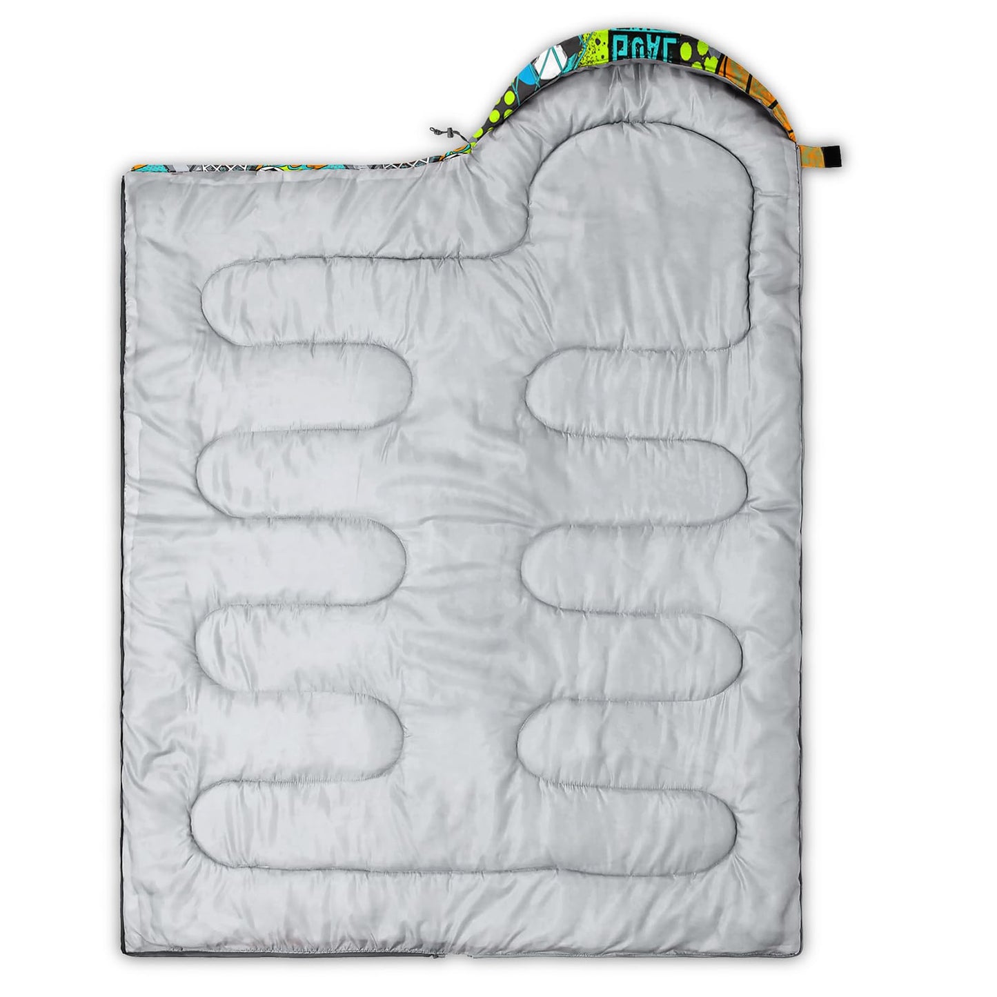 AILONEN Boys Kids Sleeping Bags,Lightweight,Waterproof,3 Season Warm & Cool Weather,Sport Basketball Camping Sleeping Bags for Boys Girls Kids,Traveling,Outdoors