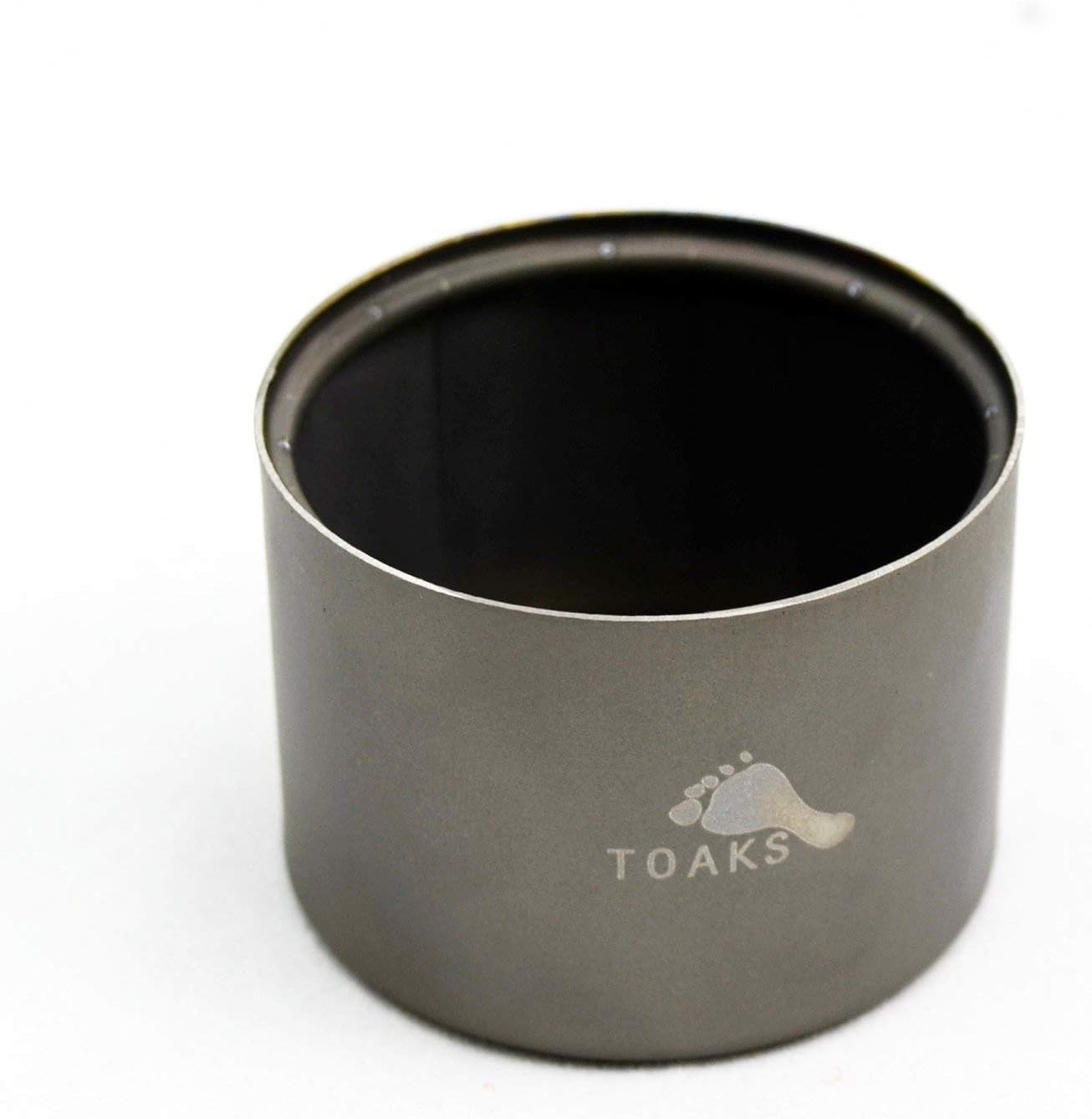 TOAKS Titanium Alcohol Stove - Lightweight Siphon Design for Camping & Outdoor Cooking