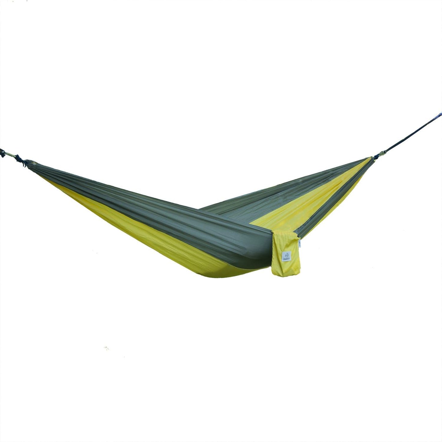Portable Nylon Fabric Travel Camping Hammock Light Blue/Blue