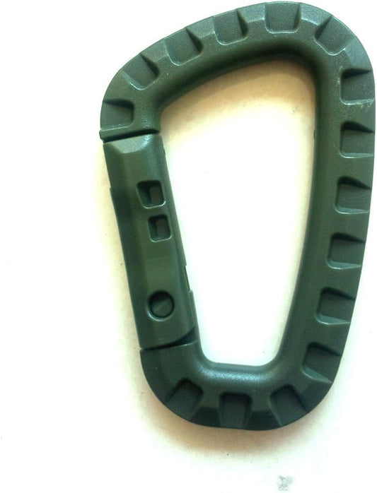 SZHOWORLD® 3 Pack Lightweight D-Ring Carabiner Hanging Hook Tactical Link Snap Keychain