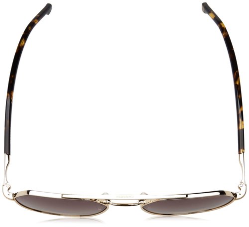 Carrera Modern Standard Sunglasses, 06j/Ha Gold Havana, 53