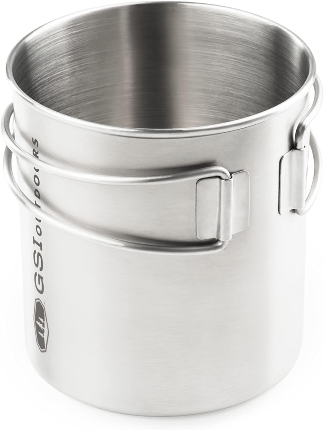 GSI Outdoors Glacier Stainless Steel Bottle Cup I Lightweight Cup or Pot for Travel, Camping and Backpacking - 24 oz