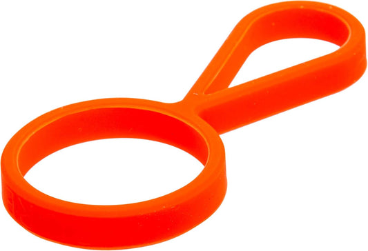 Pure Water, 1.25 x 3 inches, Red Easy and Convenient Durable Simple Silicone Bottle Holder (70551DC-RE)