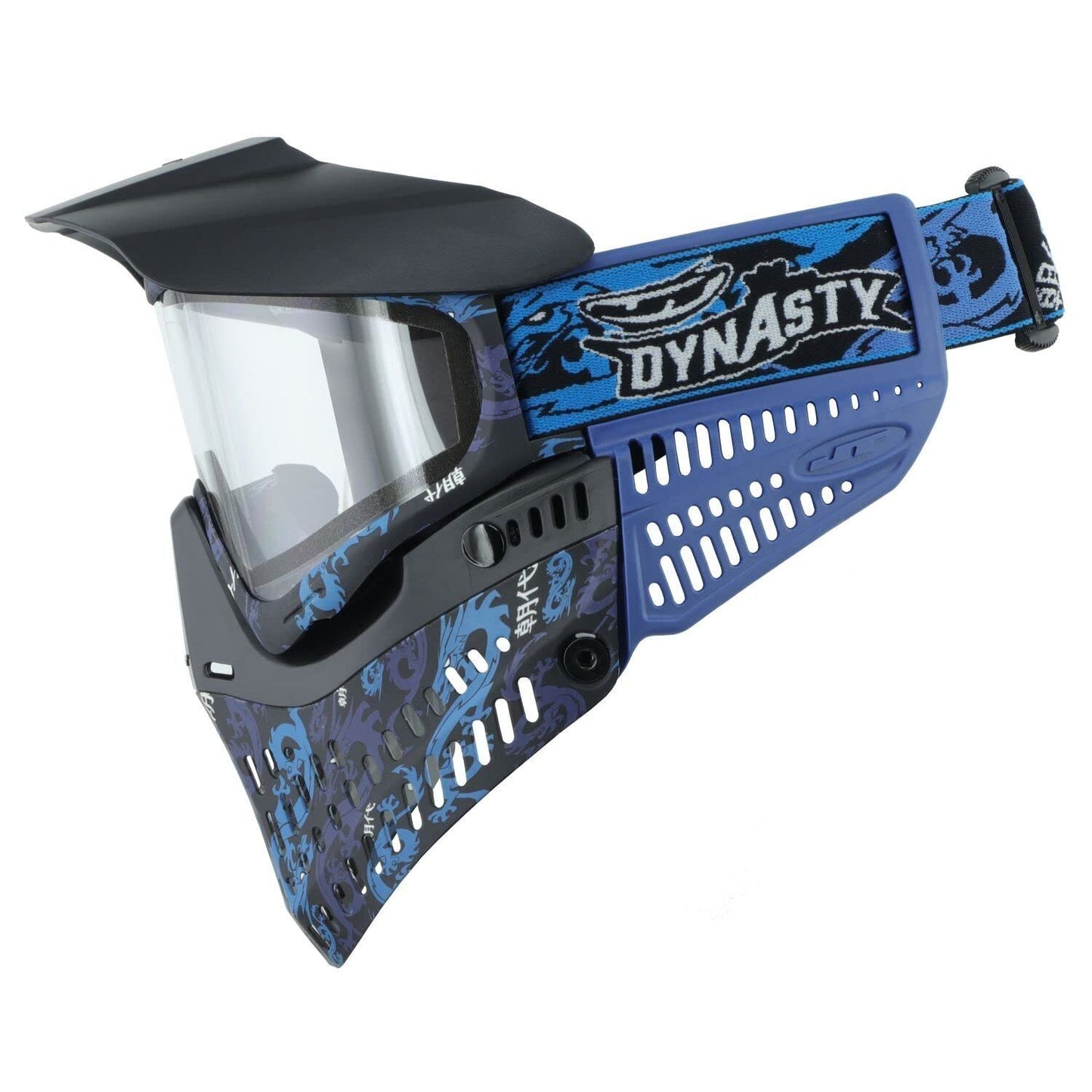 JT Spectra Dynasty LE Proflex Paintball Mask Goggle W/ Clear Thermal Lens Black