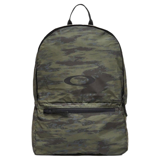 Oakley Men's Freshman Packable Recycled Backpack, Green, One Size