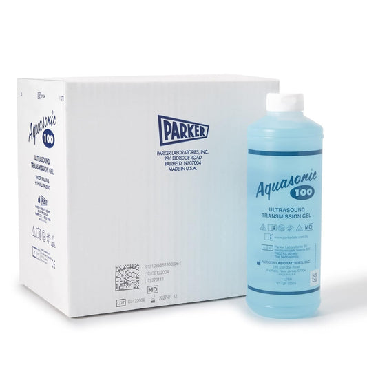 Aquasonic 26354 Ultrasound Gel, 0.25 Liter, Pack of 12