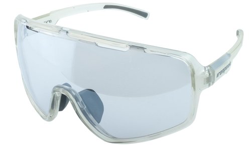 EOC Skytune/Skyshift Color Mirrored Photochromic Transition Sports Sunglasses (Skytune - Transparent Silver (Frame: Silver))