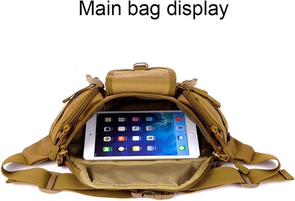 Huntvp Tactical Waist Pack Bag Military Fanny Packs WR Hip Belt Bag Pouch for Hiking Climbing Outdoor Bumbag