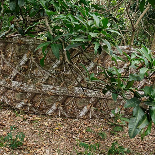 Tree Camo Bionic Mesh Fabric for Hunting and Concealment - 5x6.5ft