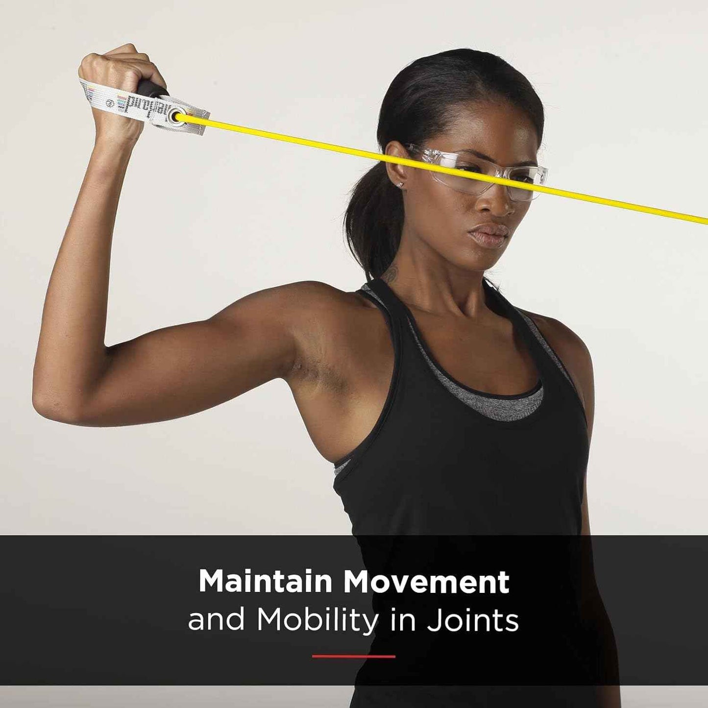 Extra Heavy THERABAND Resistance Tubes - 48 Inch Latex Elastic for Exercise & Rehab