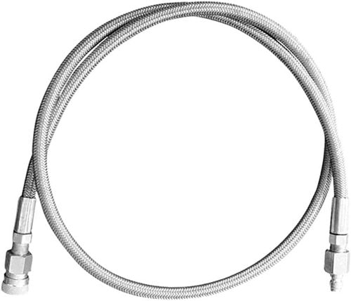 Maddog Paintball Airsoft Fill Whip Hose Extension 4500 Psi PCP - 36 inch Stainless Steel Charging System