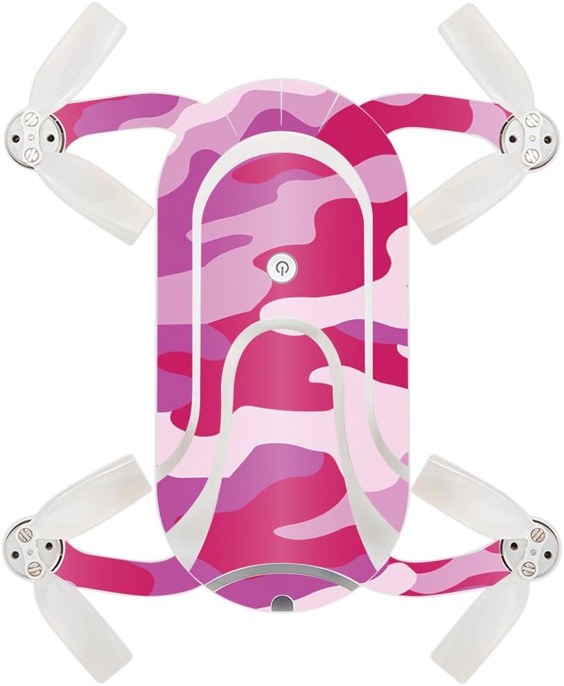 MightySkins Skin Compatible with ZEROTECH Dobby Pocket Drone – Conceal Snow | Protective, Durable, and Unique Vinyl Decal wrap Cover | Easy to Apply, Remove, and Change Styles | Made in The USA