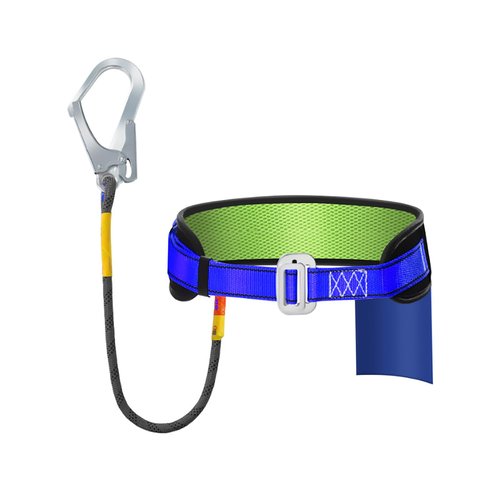 YERGOFE Climbing Safety Harness with Snap Hook - Blue