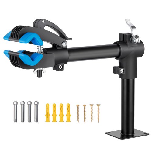 Urban Deco Bike Repair Stand Bench Mount Bike Stand Wall Mounted Bike Work Stand Bicycles Maintenance Rack Bike Clamp for Road Mountain Bike,Road Bike