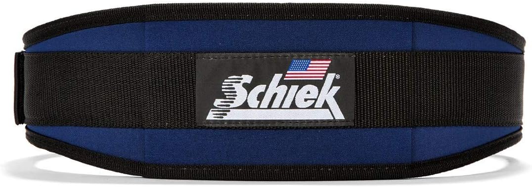 Schiek Sports 2004 Lifting Belt - Weight Lifting Belt for Women And Men - Neoprene Nylon Weight Belt