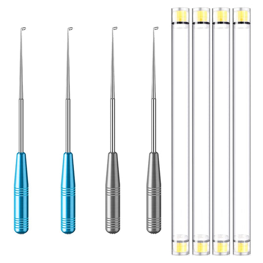 Fish Hook Remover, 4pcs Fishing Hook Quick Removal Device, Security Extractor Fishhook Disconnect Removal Tool for Fishing (4pcs)