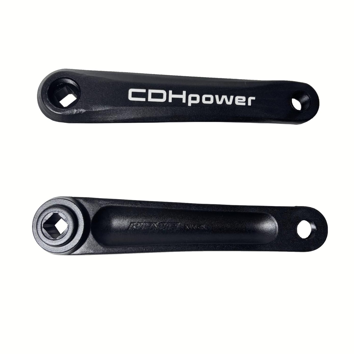 AUTES Single Speed Bike Crankset 52T/170mm/130mmBCD Alum Double Chainring Guard Square Hole Crank Arm Set for City Bike/Electric Bike/Road Bikes/MTB/Folding Bicycle